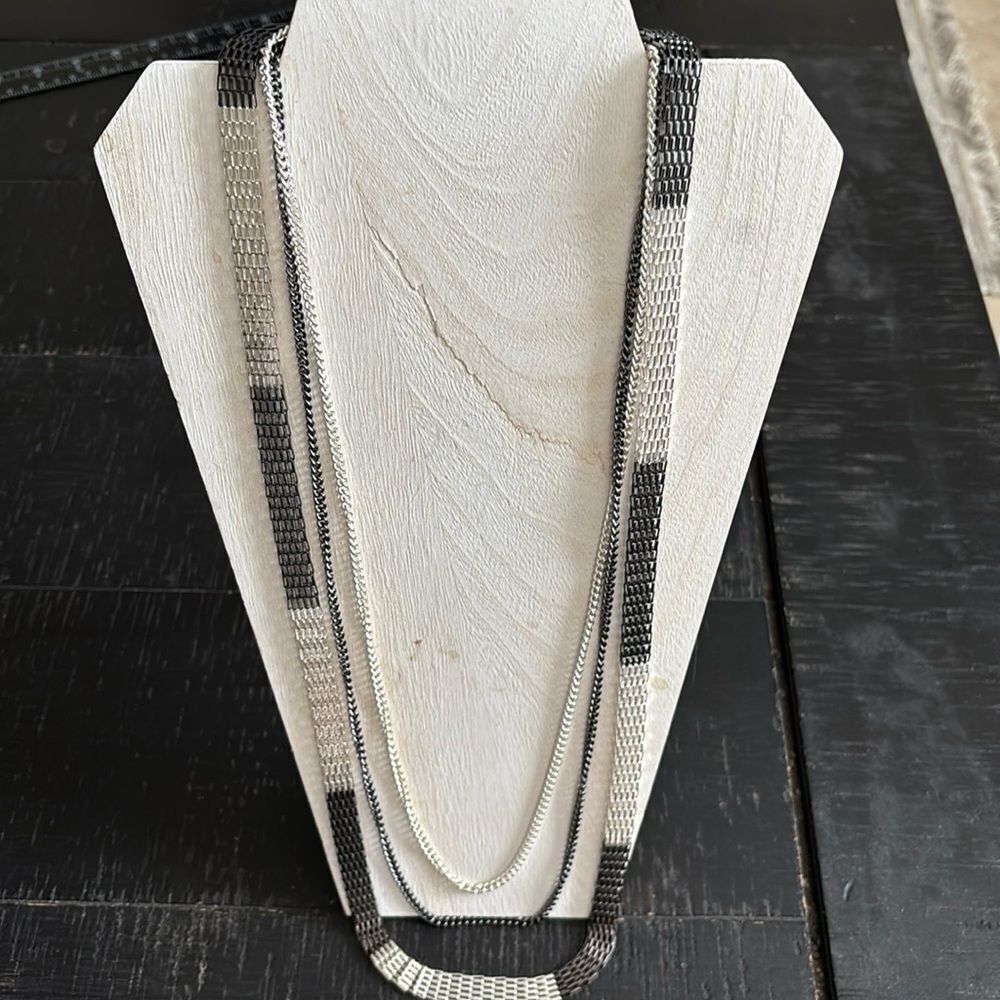 Rare Avon Nolita Multi Strand Long Chain Necklace​​​